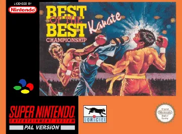 Best of the Best - Championship Karate (Europe) box cover front